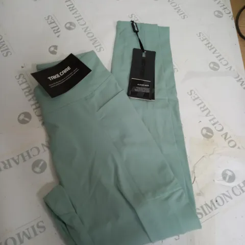 BO AND TEE GREEN LEGGINGS SIZE XS