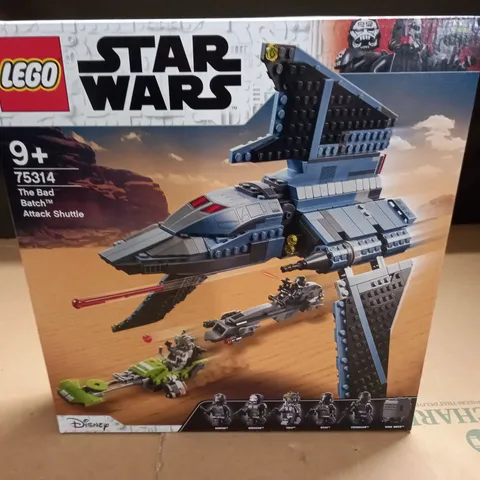 BOXED LEGO STAR WARS 75314 THE BAD BATCH ATTACK SHUTTLE SET