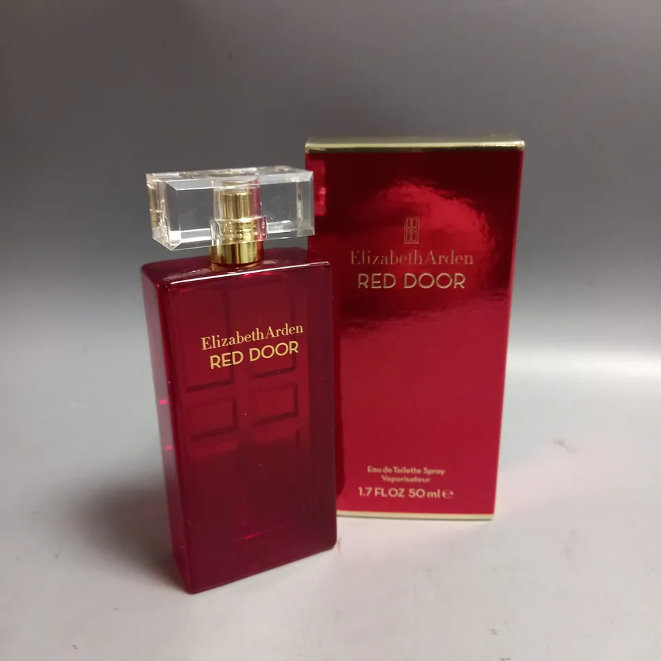 BOXED ELIZABETH ARDEN RED DOOR EAU DE TOILETTE SPRAY 50ML 