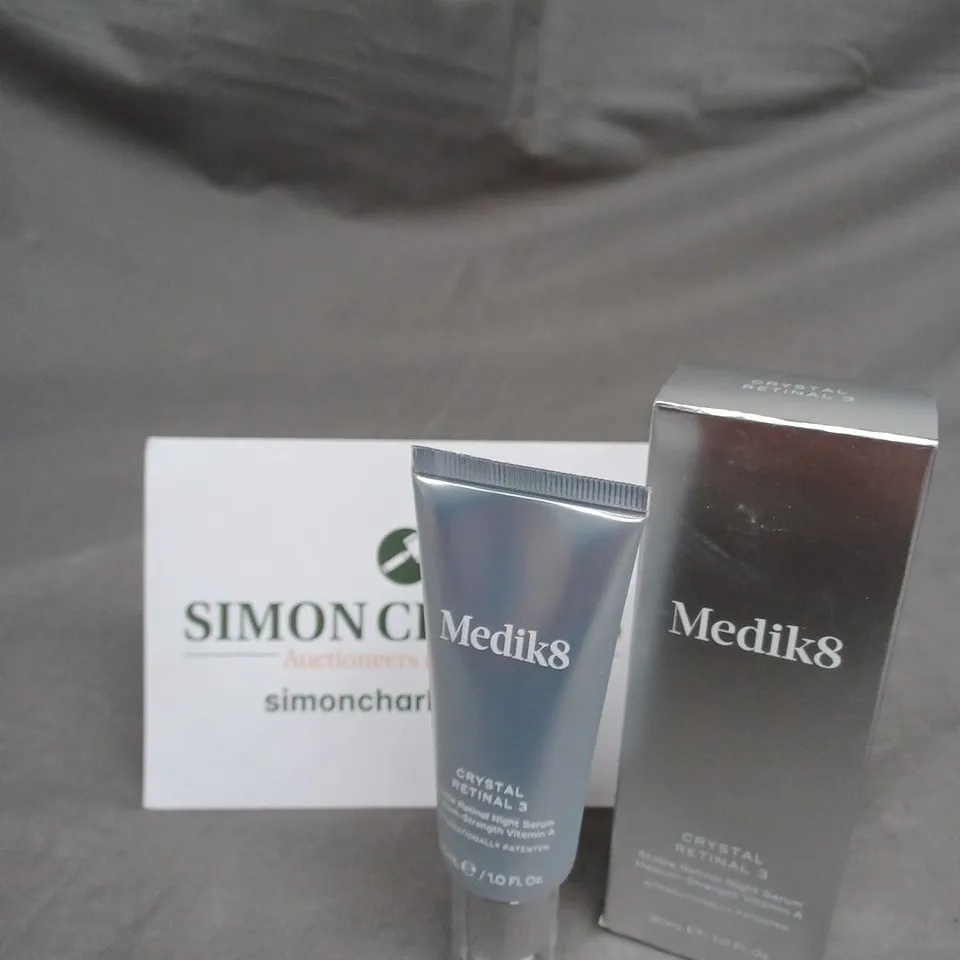 BOXED MEDIK8 CRYSTAL RETINOL 3 NIGHT SERUM 30ML