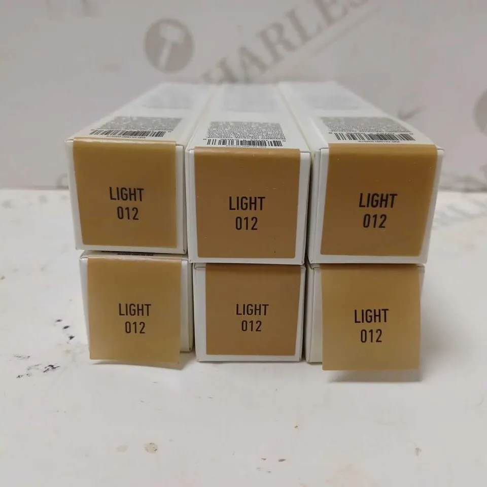 LOT OF 6 X 30ML KVD VEGAN BEAUTY TRUE PORTRAIT FOUNDATION - LIGHT 021 