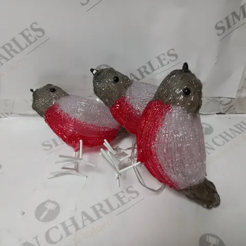 ROBIN OUTDOOR ACRYLIC LIGHTS