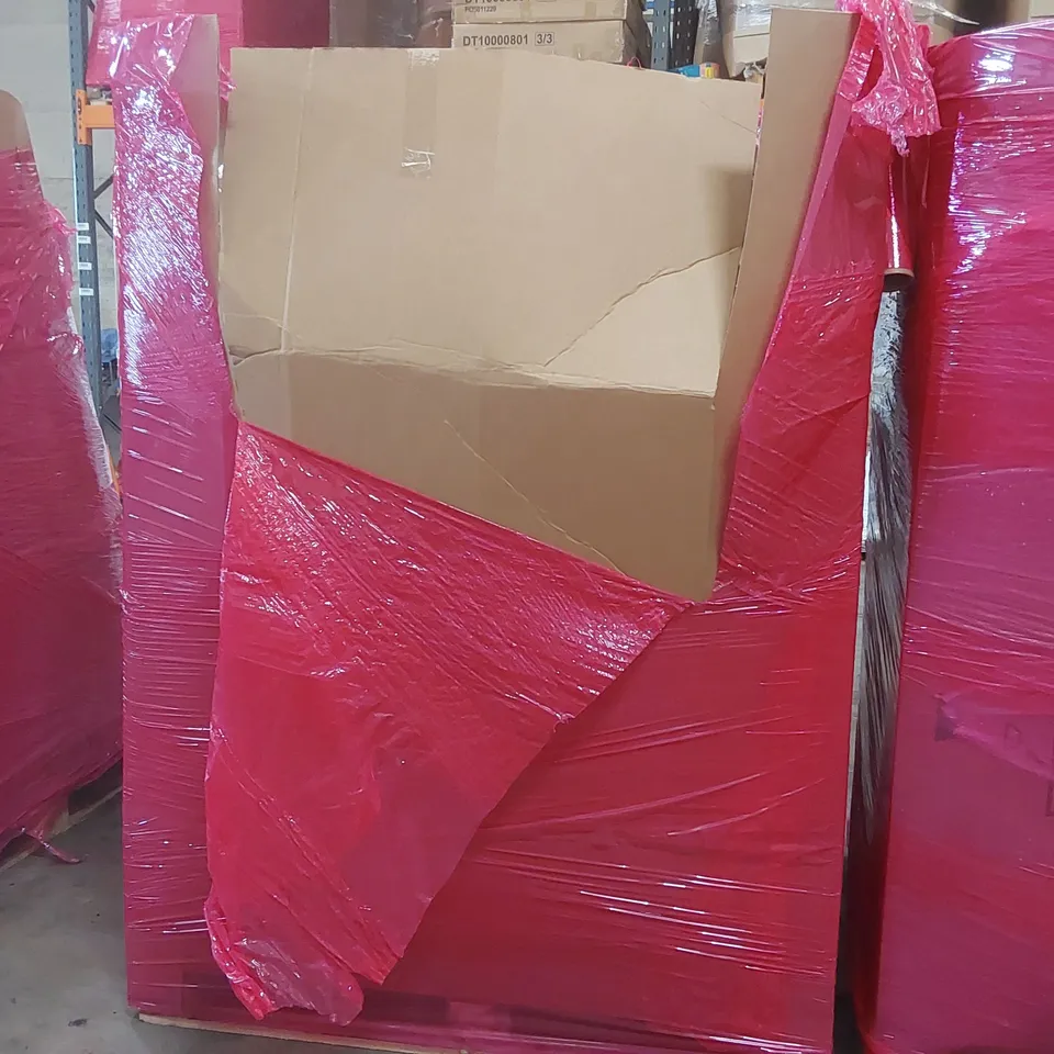 PALLET OF ASSORTED ITEMS INCLUDING: EXTENDABLE KITCHEN FAUCETS, GARDENING SHEERS,  CHRISTMAS DOOR MATS, A3 PICTURE FRAMES, BEE KEEPER SUIT ECT