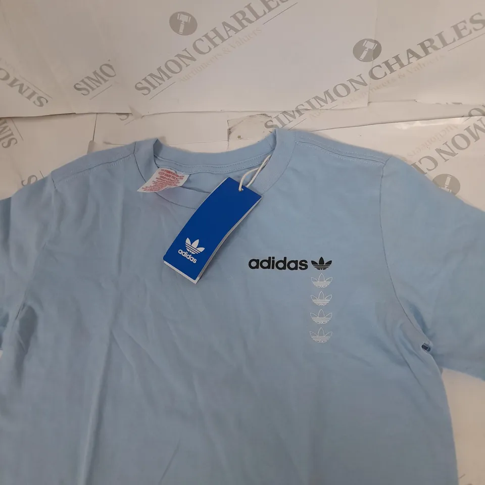 ADIDAS ORIGINAL GRPAHIC CREW NECK T-SHIRT SIZE 9-10 YEARS