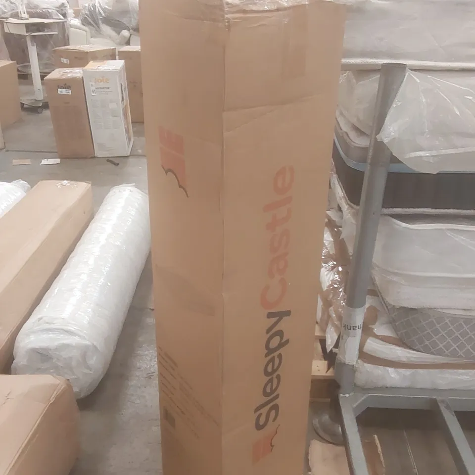 QUALITY BOXED AND ROLLED SLEEPYCASTLE 135CM POCKET SPRUNG DOUBLE MATTRESS