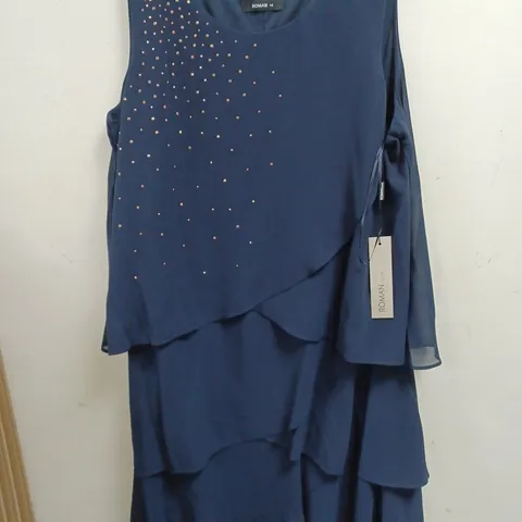 ROMAN MIDNIGHT HOTFIX DRESS - 14