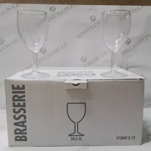 BOXED PASABAHCE  WINE GLASSES SET OF 24 2 BOXES