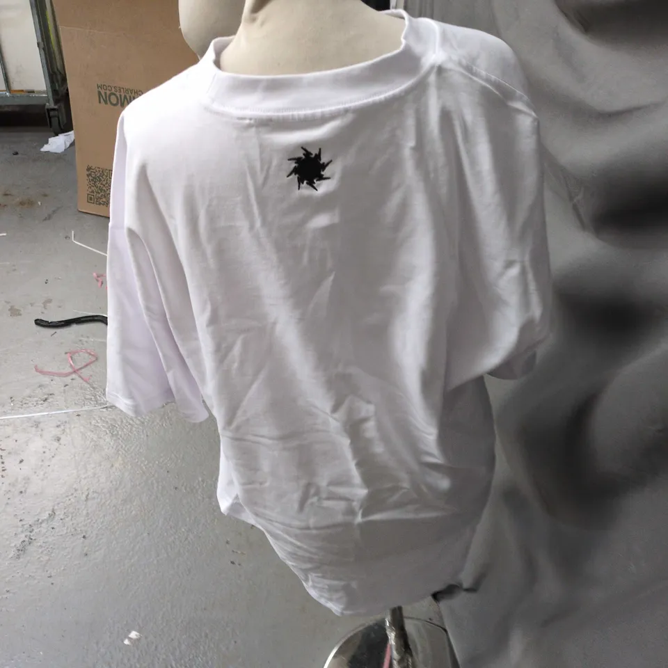 A2A3 WHITE T-SHIRT  – SIZE L