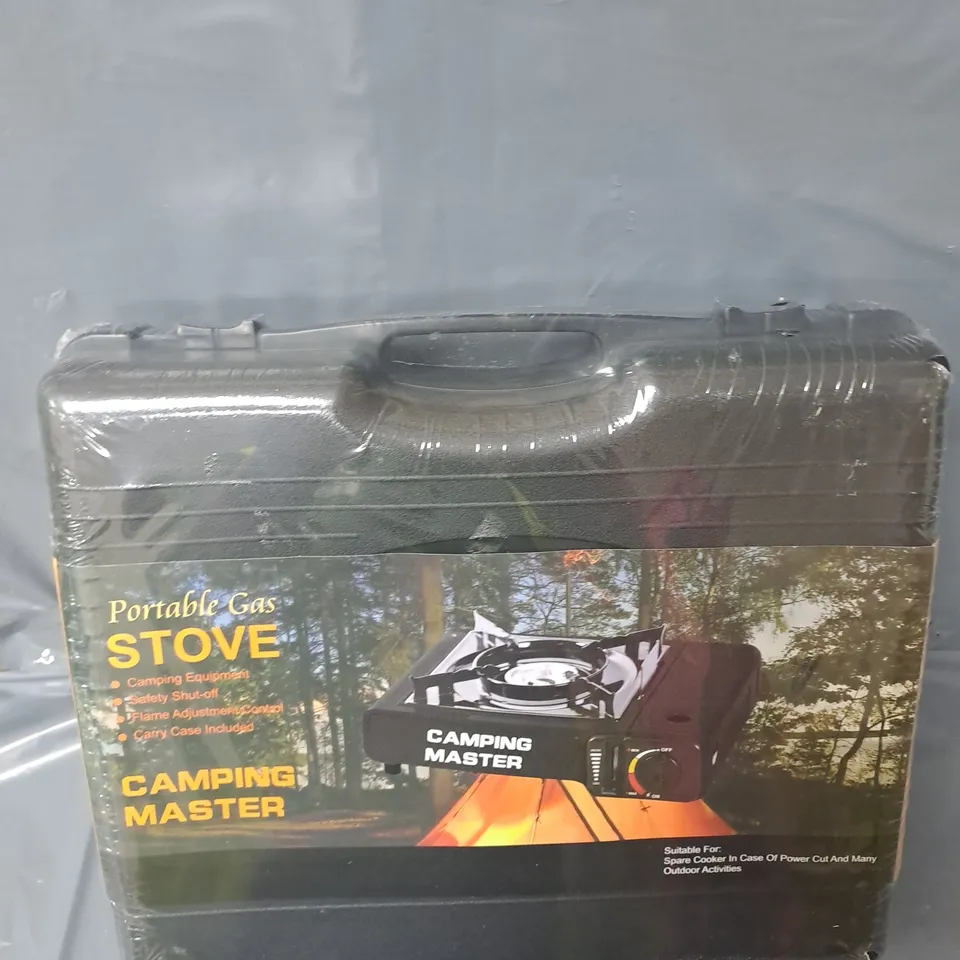 SEALED CAMPING MASTER PORTABLE GAS STOVE