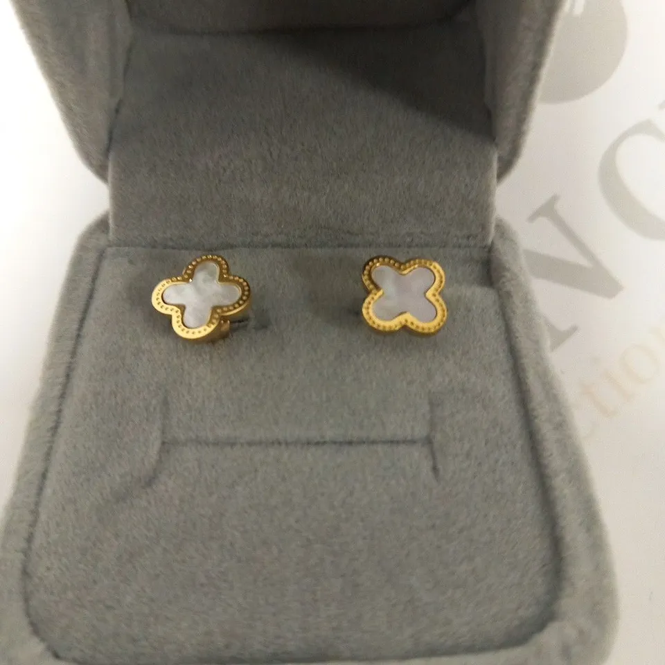 BOXED SAY IT WITH DIAMONDS LUCK COLLECTION EARRINGS
