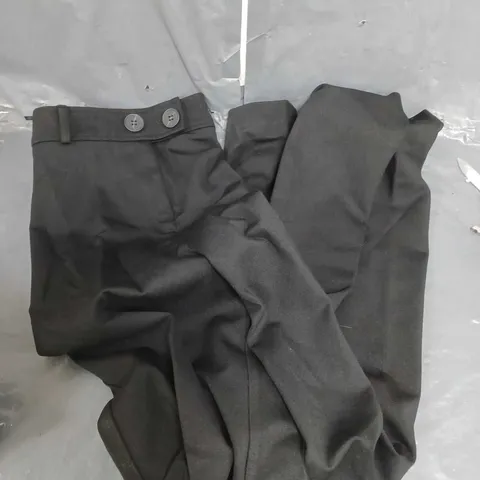 BLACK BOOTCUT TROUSERS SIZE 14