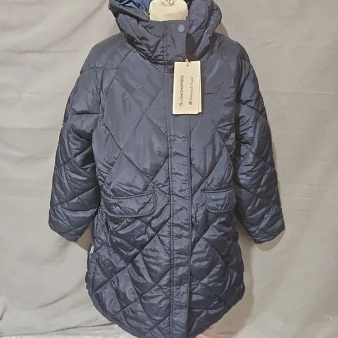 CRAGHOPPERS X NATIONAL TRUST WOMEN'S SWEETGRASS JACKET – DARK SAPPHIRE, UK 14