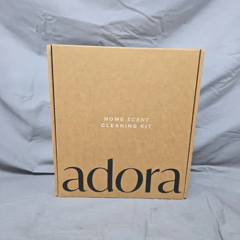boxed ADORA HOME SCENT CLEANING KIT β SPRAY BOTTLE, 3 VIALS & CLOTH