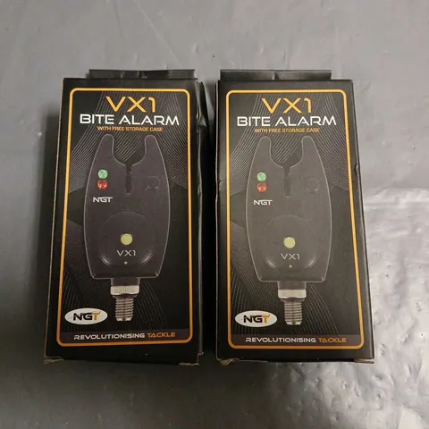 LOT OF 2 BOXED VX1 BITE ALARMS