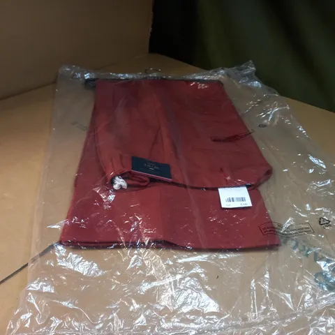 PACKAGED NEXT RUST WIDE LEGGED WOMENS TROUSERS - SIZE 14/PETITE