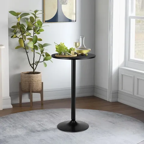 BOXED ROUND TOP PUB AND BAR TABLE STANDING BISTRO TABLE 