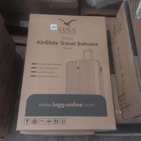 BOXED LUGG TRAVEL SUITCASE