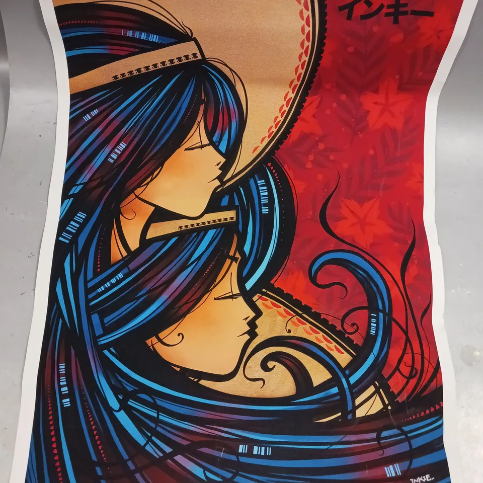 INKIE SIGNED ART PRINT
