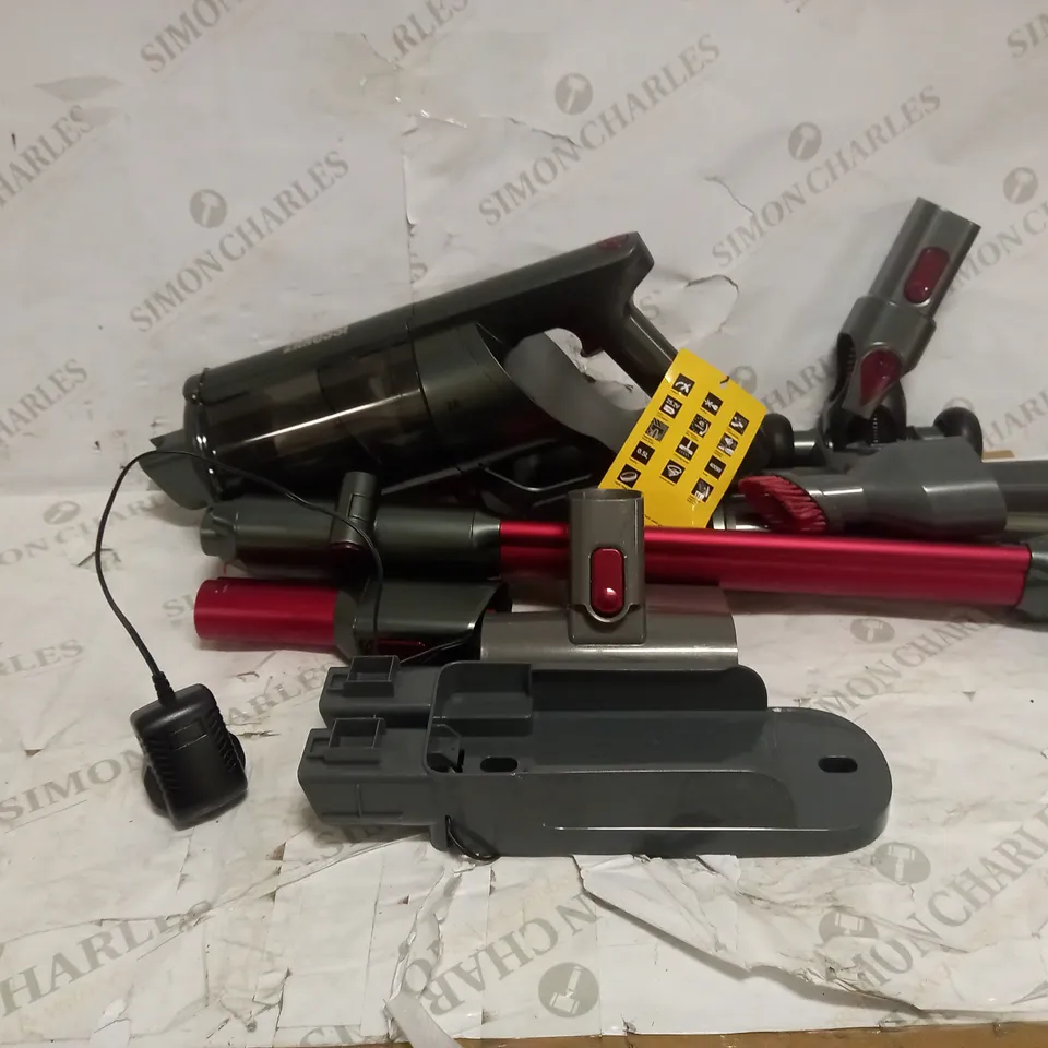 ZANUSSI ZANXZ251RD CORDLESS RECHARGEABLE HAND STICK VACUUM - RED