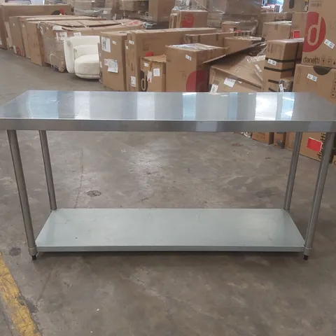 VOGUE COMMERCIAL STAINLESS STEEL WORKTOP