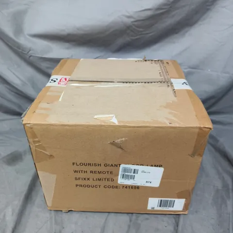 FLOURISH SOLAR FLOOR LAMP WITH REMOTE