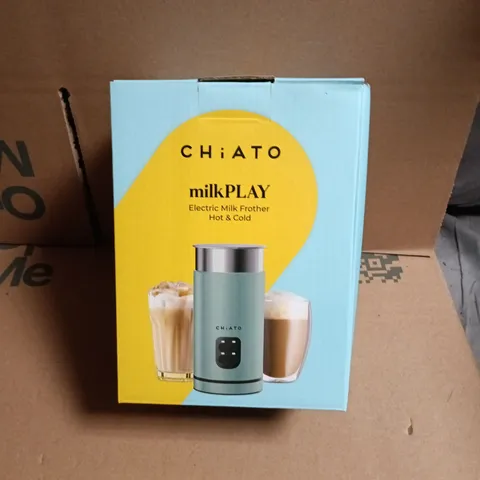 CHIATO MILKPLAY ELECTRIC MILK FROTHER – HOT & COLD