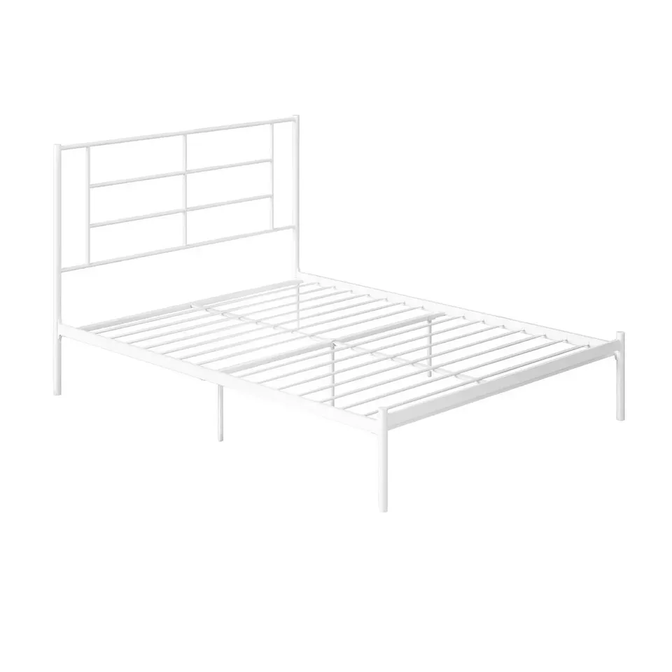 DOREL HOME JENSEN METAL SINGLE BED - COLLECTION ONLY