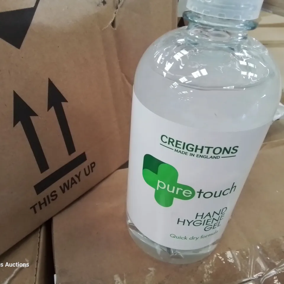 PALLET OF 60 CASES EACH CONTAINING 12 × 500ml CREIGHTONS HYGIENE HAND GEL