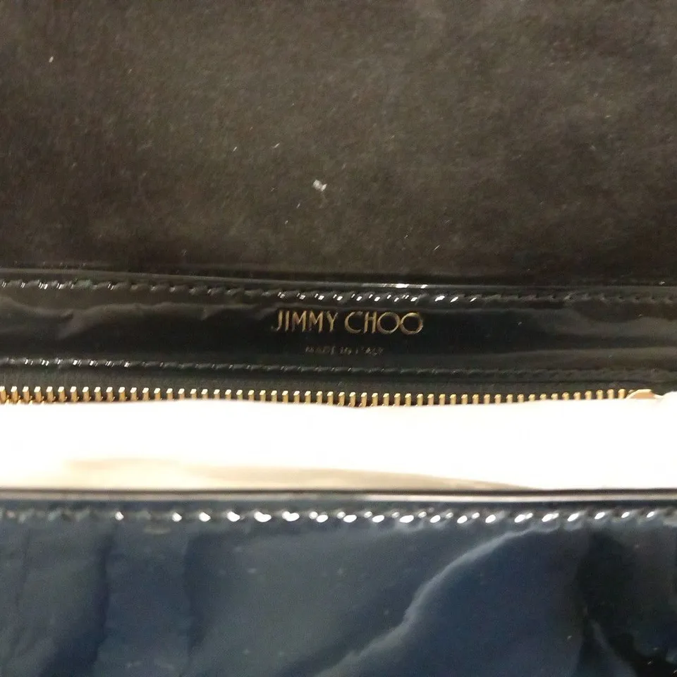 JIMMY CHOO BLACK LOCKETT SMALL CROSS BODY BAG