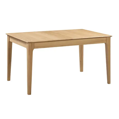 BOXED MAPLEVIEW EXTENDABLE DINING TABLE - LIGHT OAK (2 BOXES)