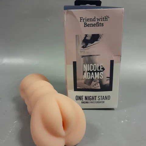 BOXED FRIEND WITH BENEFITS NICOLE ADAMS REAL FEEL MALE MASTURBATOR