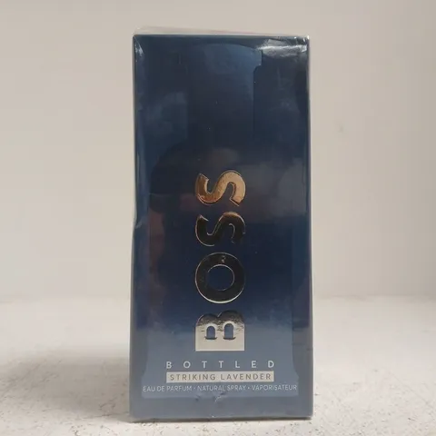 SEALED BOSS STRIKING LAVENDER LIMITED EDITION EAU DE PARFUM 100ML 