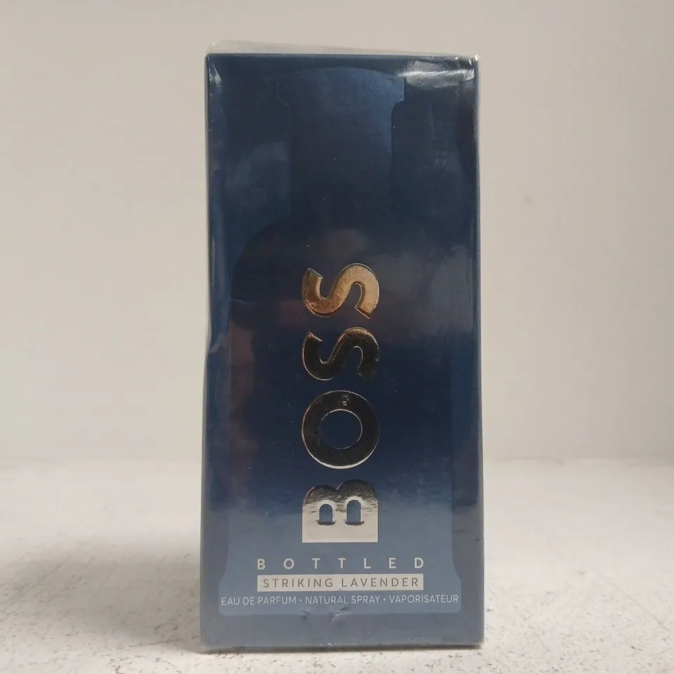 SEALED BOSS STRIKING LAVENDER LIMITED EDITION EAU DE PARFUM 100ML