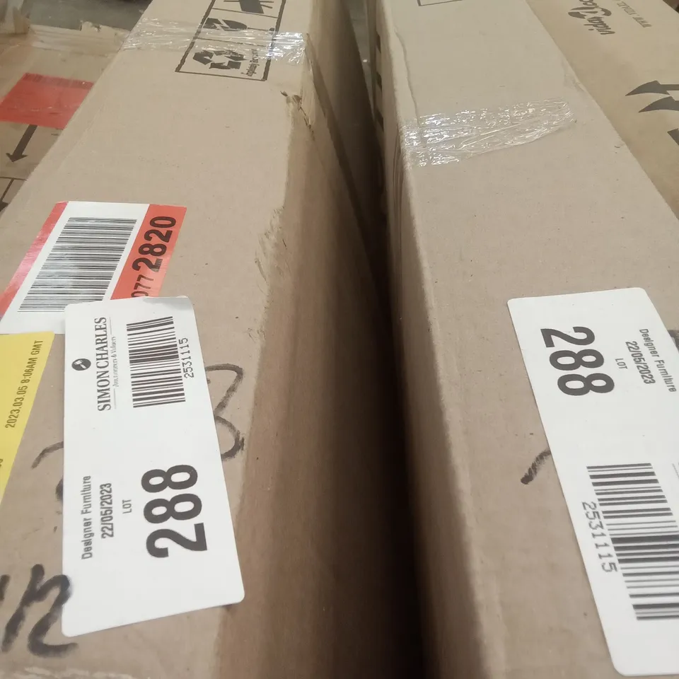 BOXED SAYVILLE 5 DRAWER CHEST - GREY