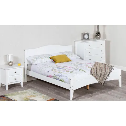 BOXED SHEFFORD DOUBLE BED FRAME (3 BOXES)