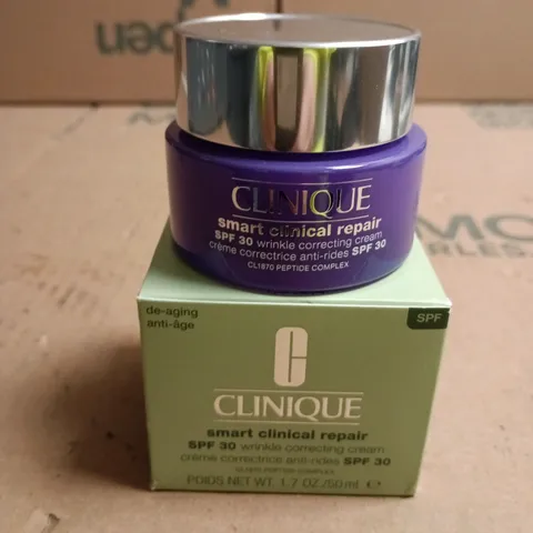 CLINIQUE SMART CLINICAL REPAIR SPF 30 WRINKLE CORRECTING CREAM – 50 ML (BOXED)