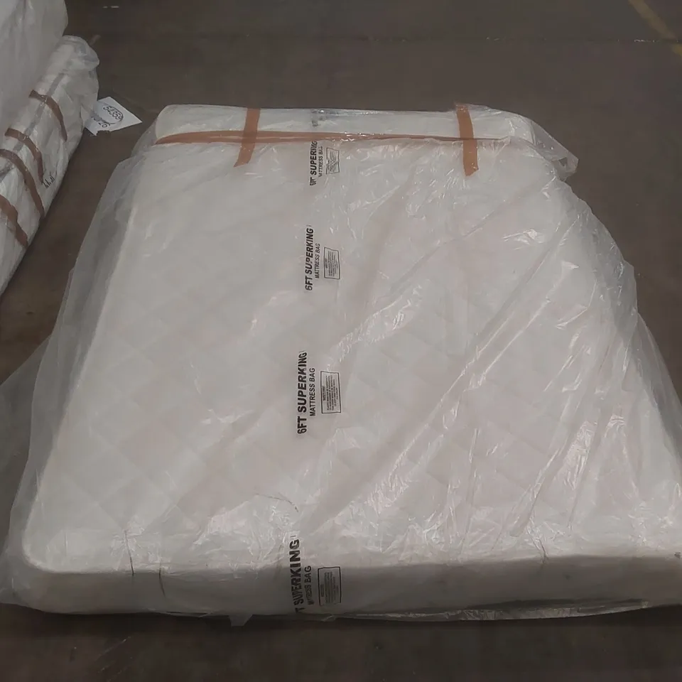 QUALITY BAGGED DOUBLE 135cm AIRSPRUNG LUXURY QUILTED MEDIUM MATTRESS