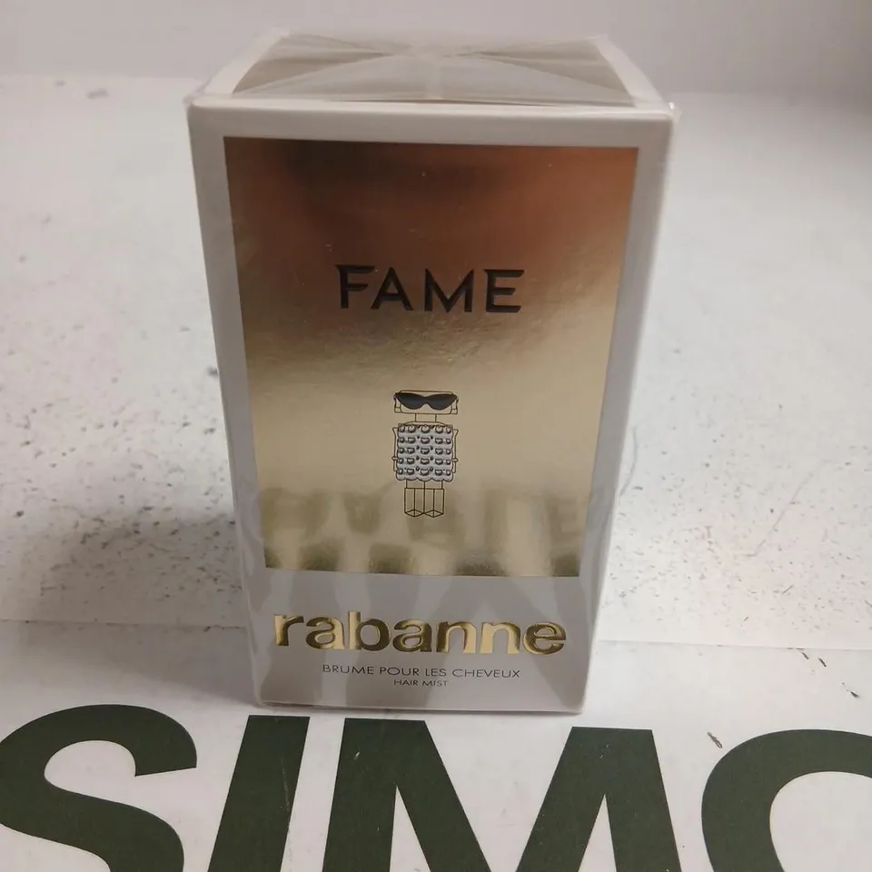BOXED AND SEALED FAME RABANNE HAIR MIST 30ML