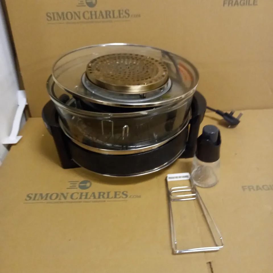 DAEWOO DELUXE 17L 1300W HALOGEN AIR FRYER 