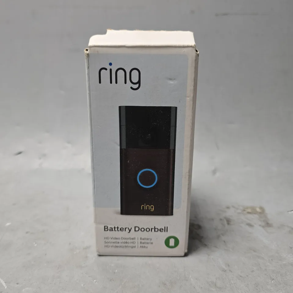 BOXED RING BATTERY DOORBELL 