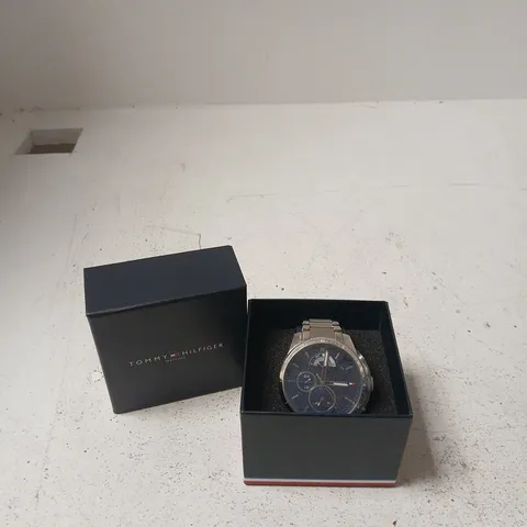 TOMMY HILFIGER MEN'S CHRONOGRAPH WRISTWATCH – BOXED