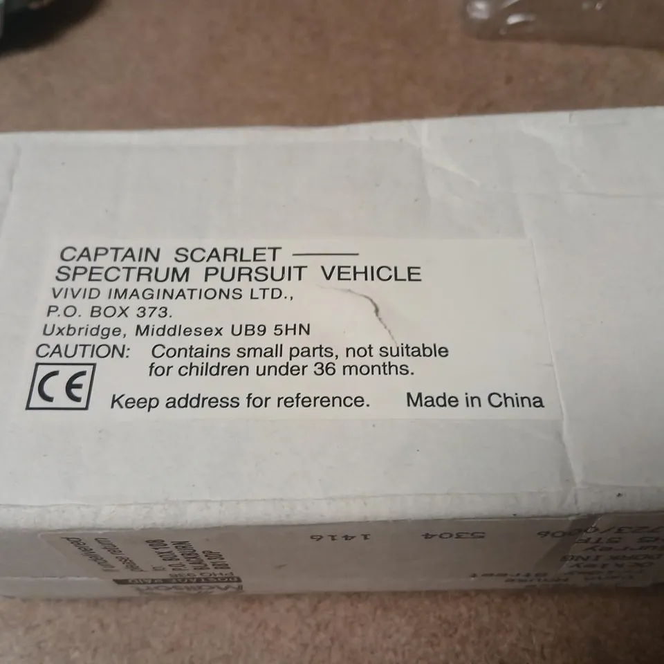 CAPTAIN SCARLET SPECTRUM PURSUIT VEHICLE (SPV) TOY – VIVID IMAGINATIONS, BOXED