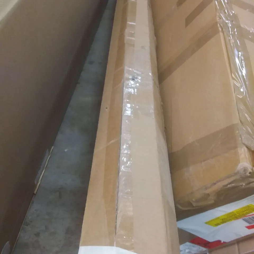 BOXED INNSBROOK 1 PANNEL ROOM DIVIDER - WHITE BAMBOO