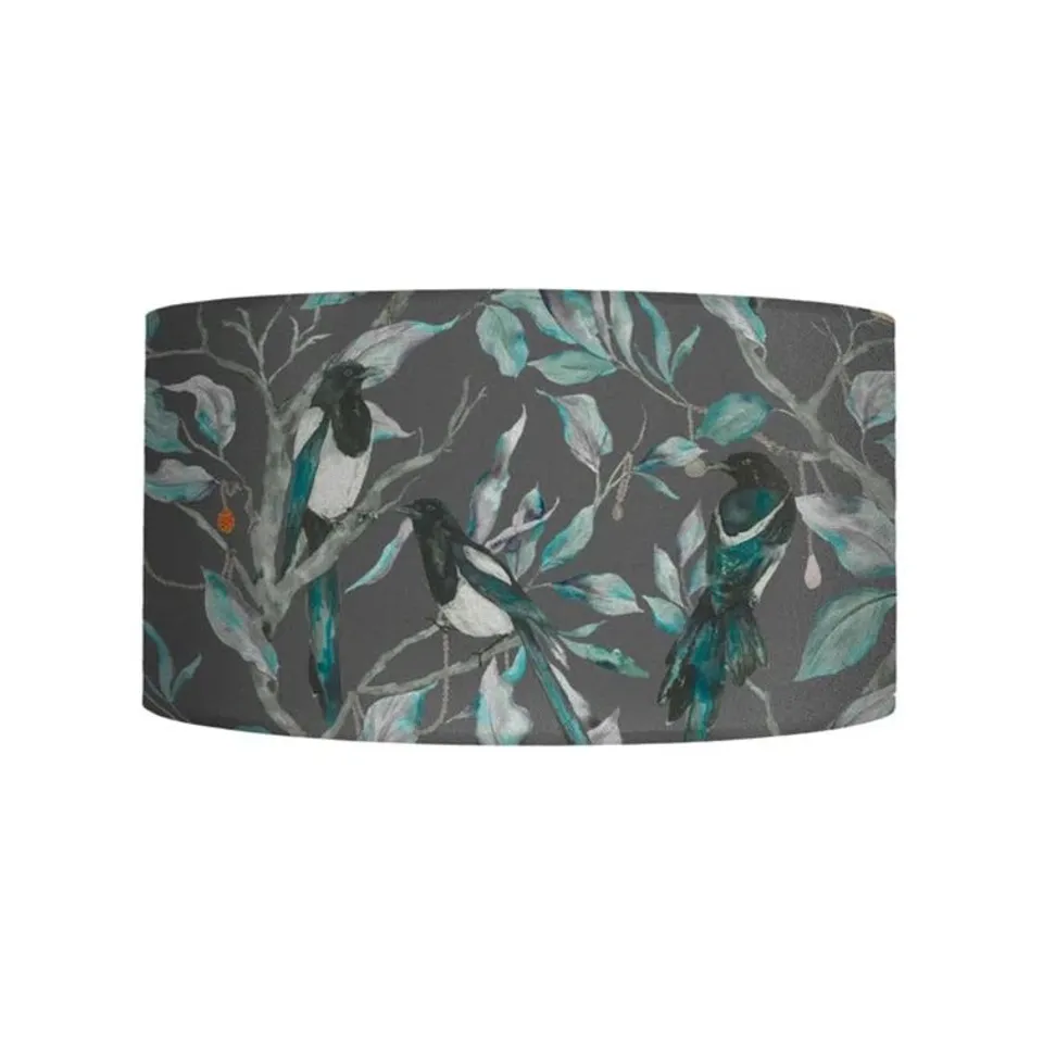 18CM H × 25CM W COTTON DRUM LAMP SHADE