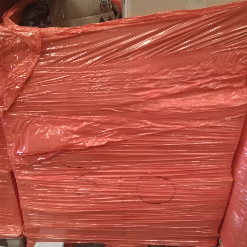 PALLET OF ASSORTED ITEMS INCLUDING HALLOWEEN DECORATIONS, COSPLAY WIG, NO RIFF RAFF SIGN, TRIUMPH SIGN, WIRELESS PHONE CHARGER, DOG TOYS SET