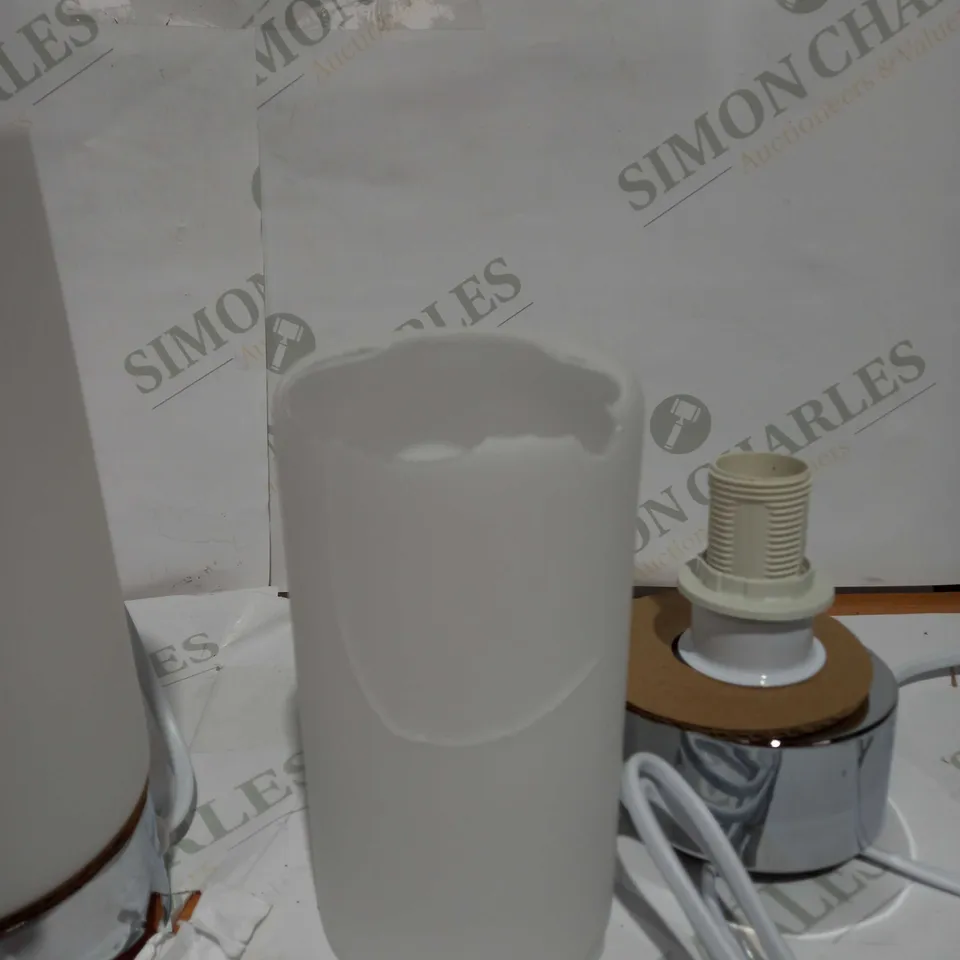 JOHN LEWIS CARA SET OF TWO TOUCH LAMPS