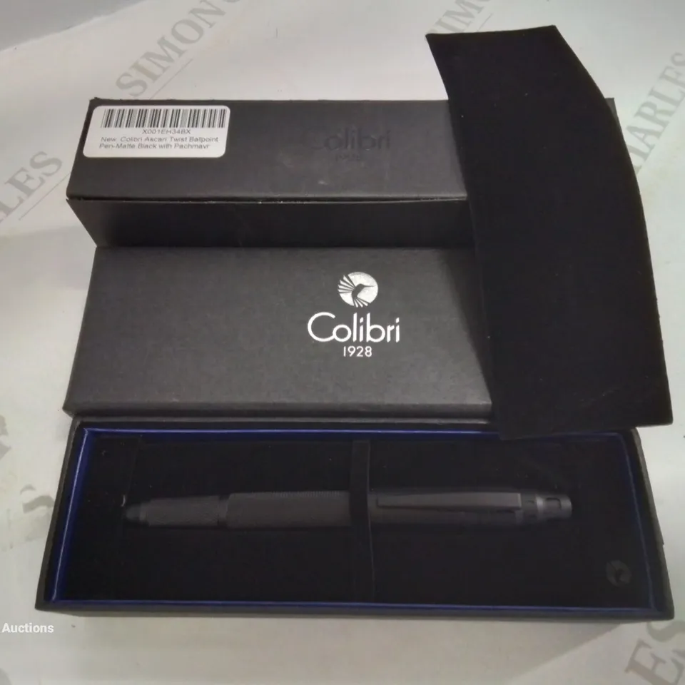 BOXED BRAND NEW COLIBRI ASKARI TWIST BALLPOINT PEN