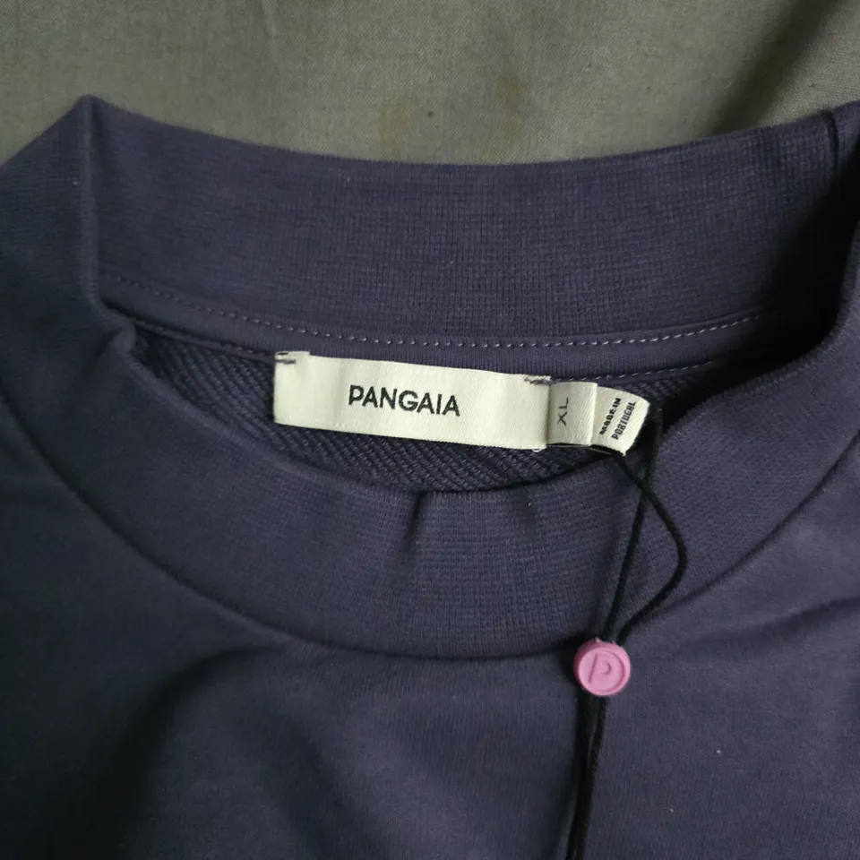 PANGAIA 365 MIDWEIGHT SWEATSHIRT IN SLATE BLUE - XL