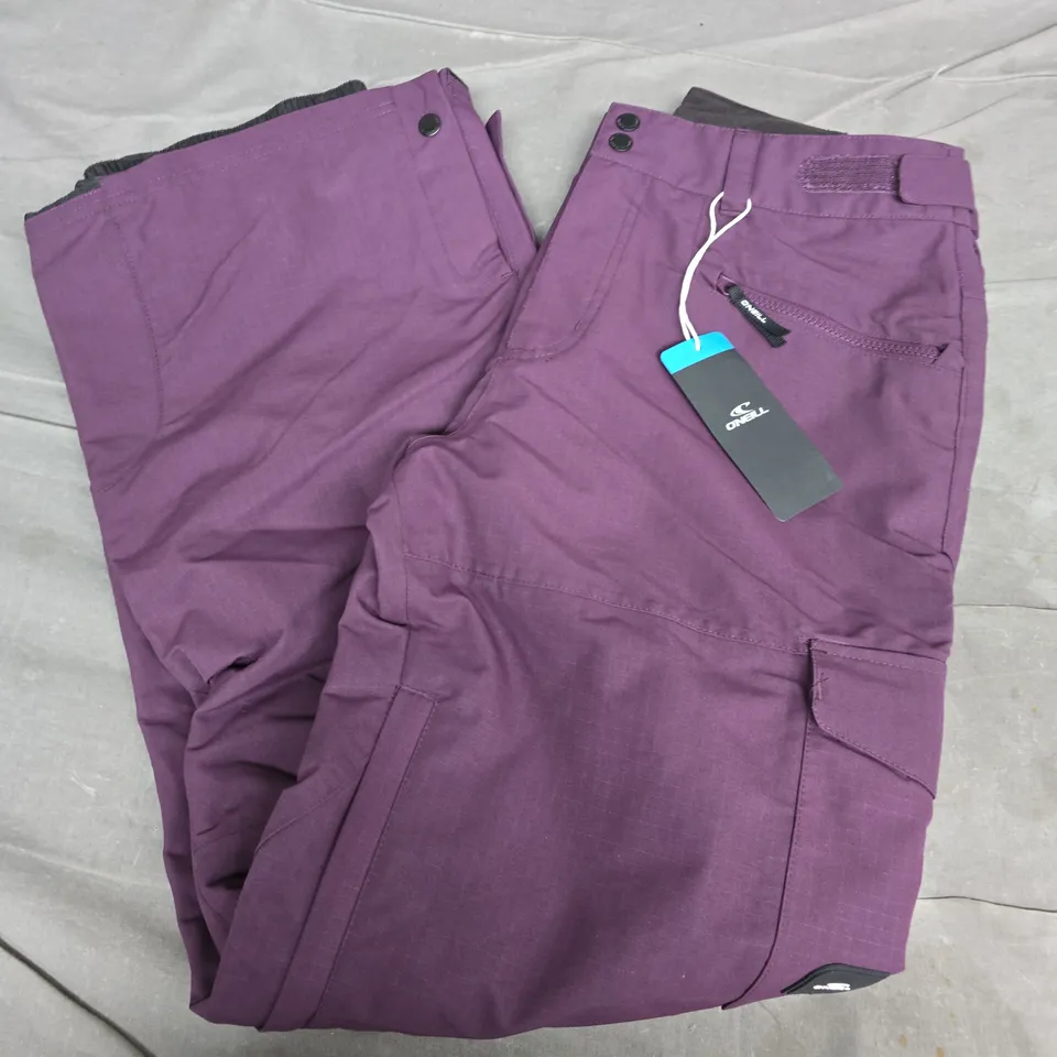 ONEILL SNOW PANTS IN AUBERGINE - LARGE