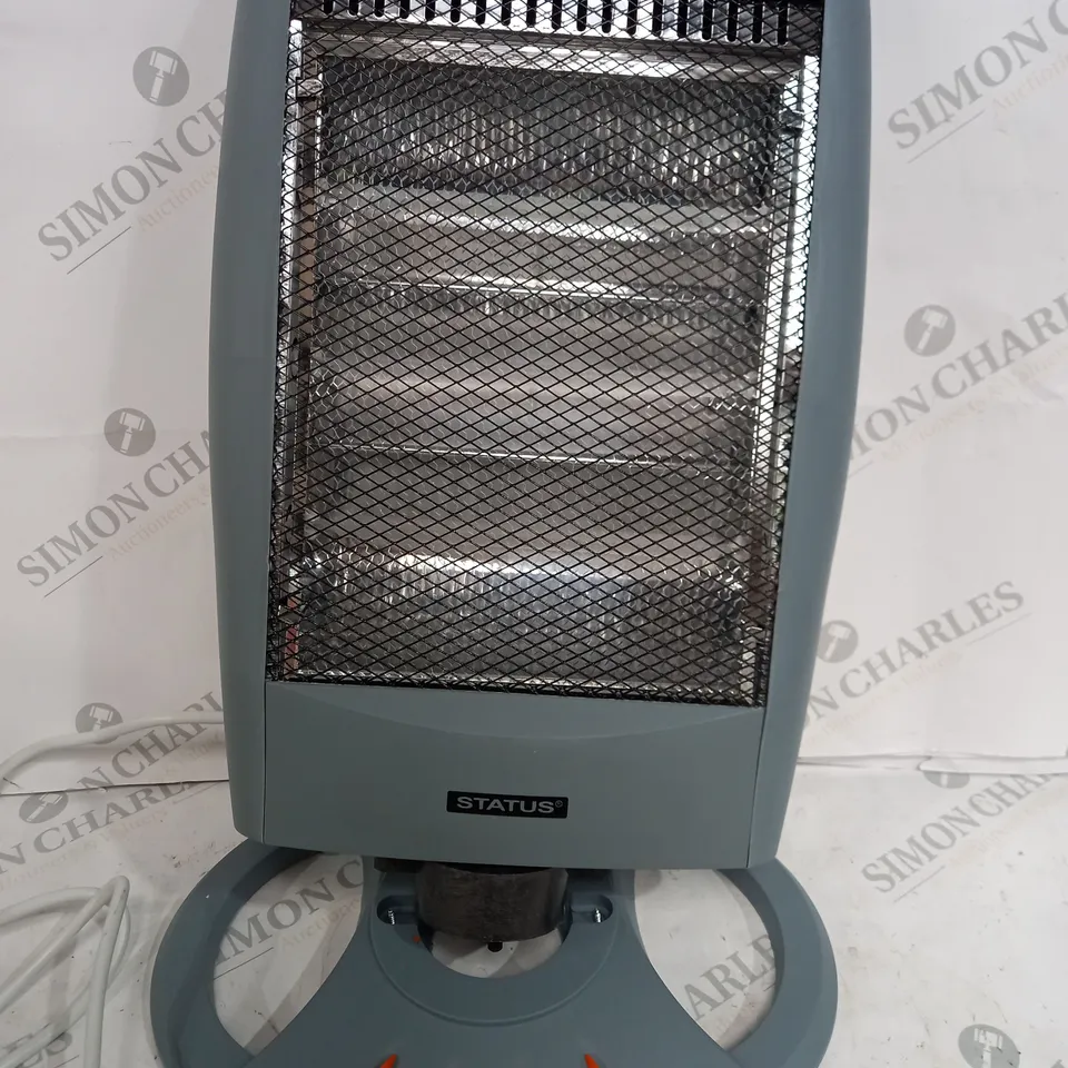 BOXED STATUS HALOGEN HEATER